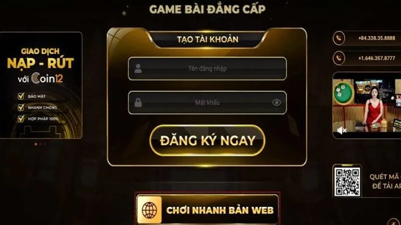 các cổng liên hệ Hitclub